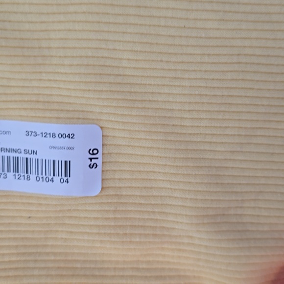 THEREABOUTS BRAND GIRLS PINK. WHITE, & YELLOW SUMMER TOPS SIZE MEDIUM 10-12 - Picture 15 of 15